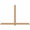 Ekena Millwork Eugene Smooth Timber Gable Bracket, Western Red Cedar, 108"W x 72"H x 3 1/2"D x 5 1/2"F, 16/12 Pitch GBW108X72X0406EUG00SWR - alternate 1